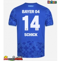 Camisa de Futebol Bayer Leverkusen Patrik Schick #14 Equipamento Alternativo 2025-26 Manga Curta